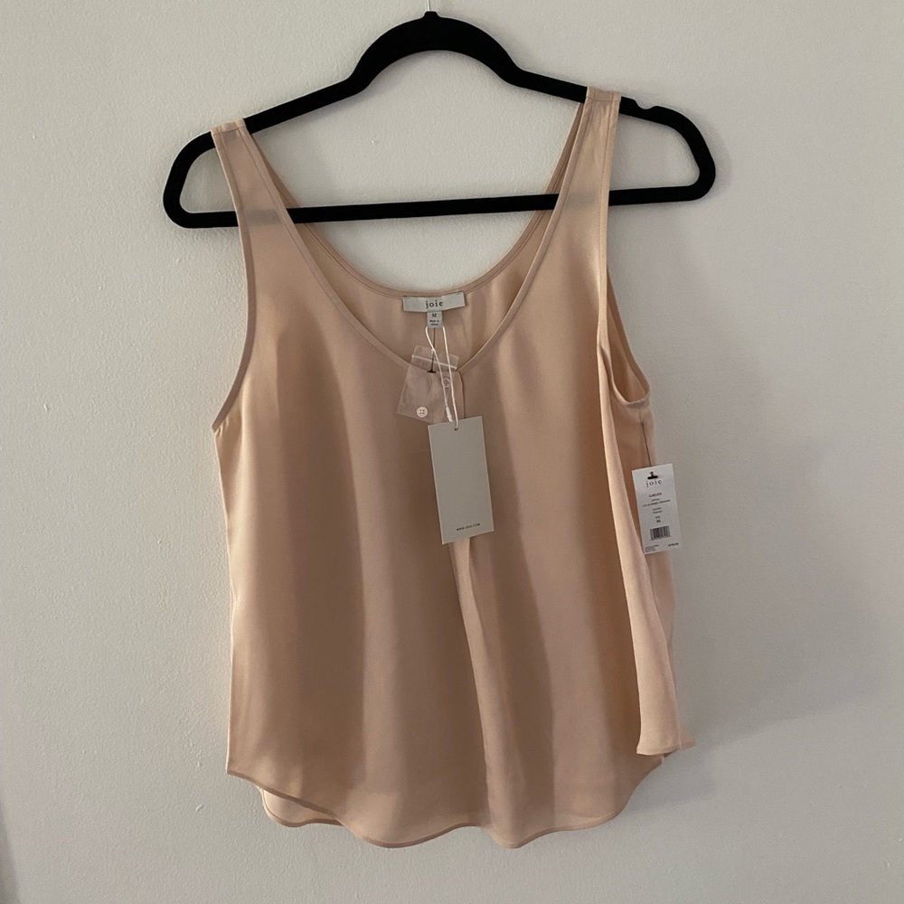 Joie NWT silk tank. Size M - Picture 3 of 6